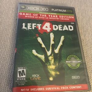 X box. 360 left for dead.